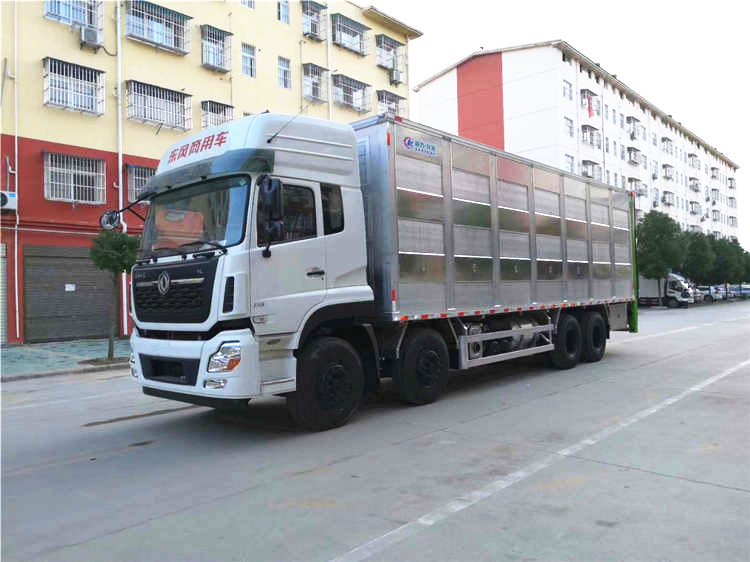 東風天龍9.6米鋁合金高端運豬車